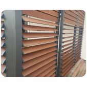 Ārējās žalūzijas, Terases žalūzijas